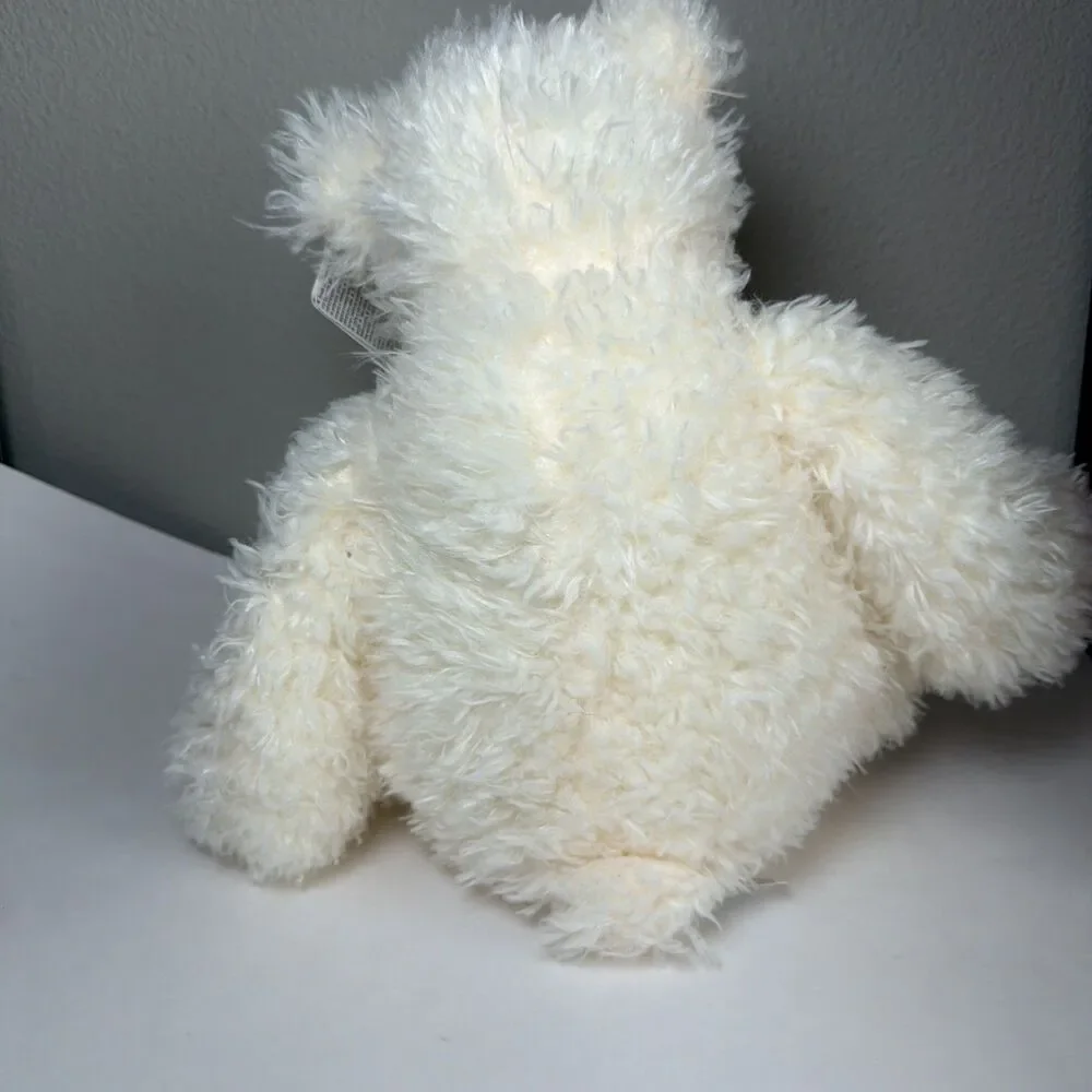 NWT Gund Schlepp Cream Teddy Polar Bear Plush Shaggy Stuffed Animal  18